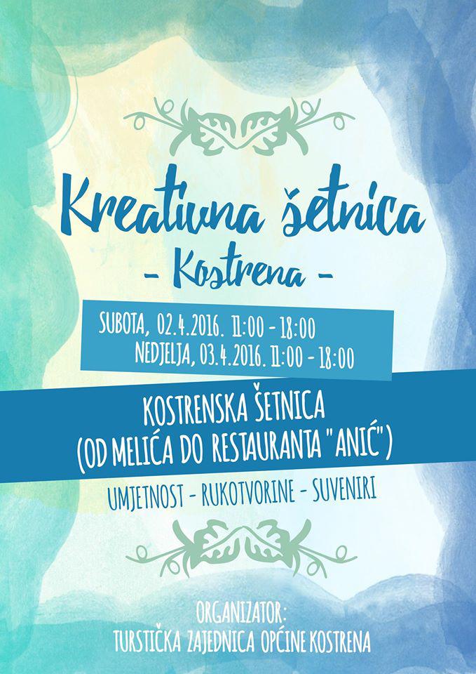 Kreativna šetnica - 02. i 03.04.2016.