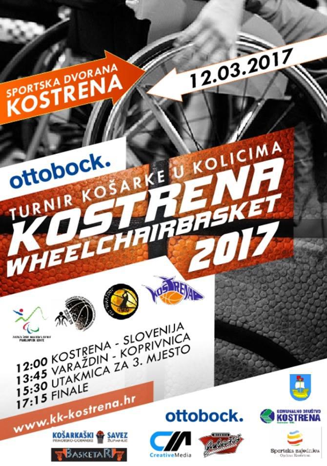 Međunarodni turnir košarke u kolicima „Kostrena wheelchairbasket 2017“