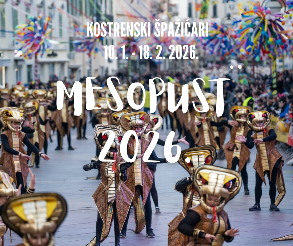Mesopust  2026. – šest tjedana lude maškarane zabave!