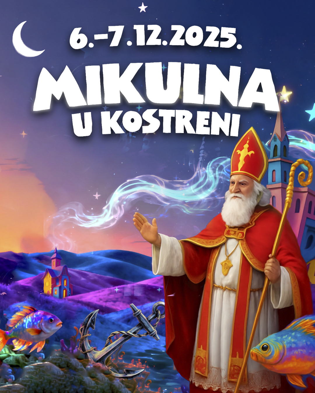 Mikulna u Kostreni – vikend tradicije, glazbe i radosti!